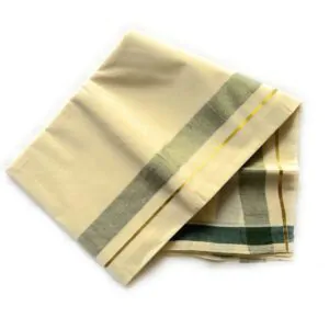 WOODLOOM HANDLOOM KASAVU MUNDU - Image 4