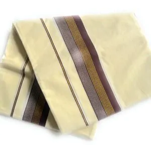 woodloom handloom kerala kasavu mundu - Image 3