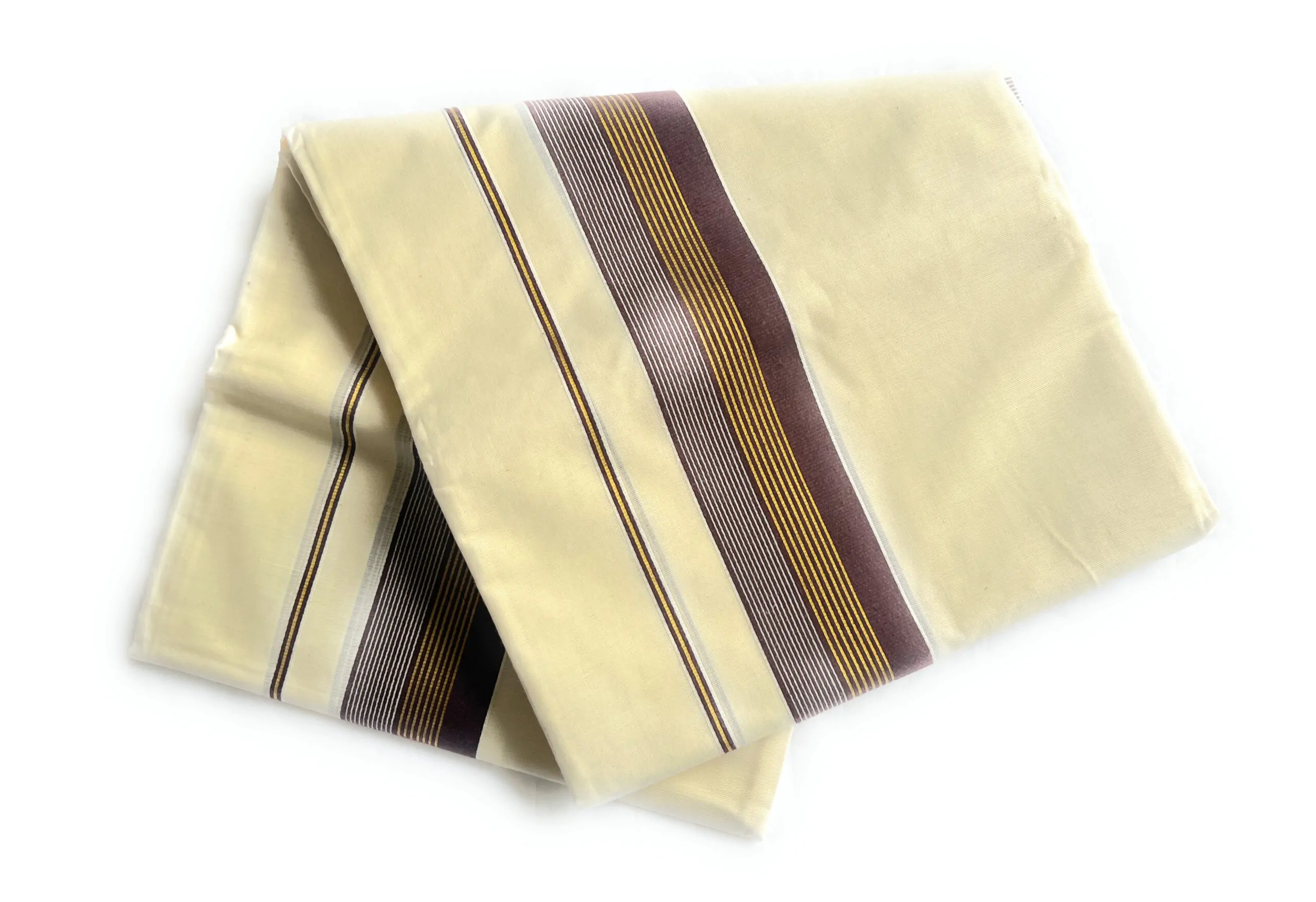 woodloom handloom kerala kasavu mundu - Image 3