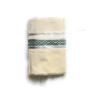 WOODLOOM HANDLOOM KERALA KASAVU MUNDU - Image 2