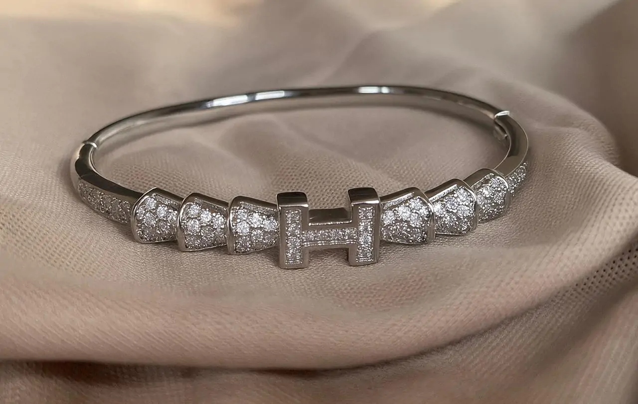 Ka'llos by Woodenza Stone Bangle