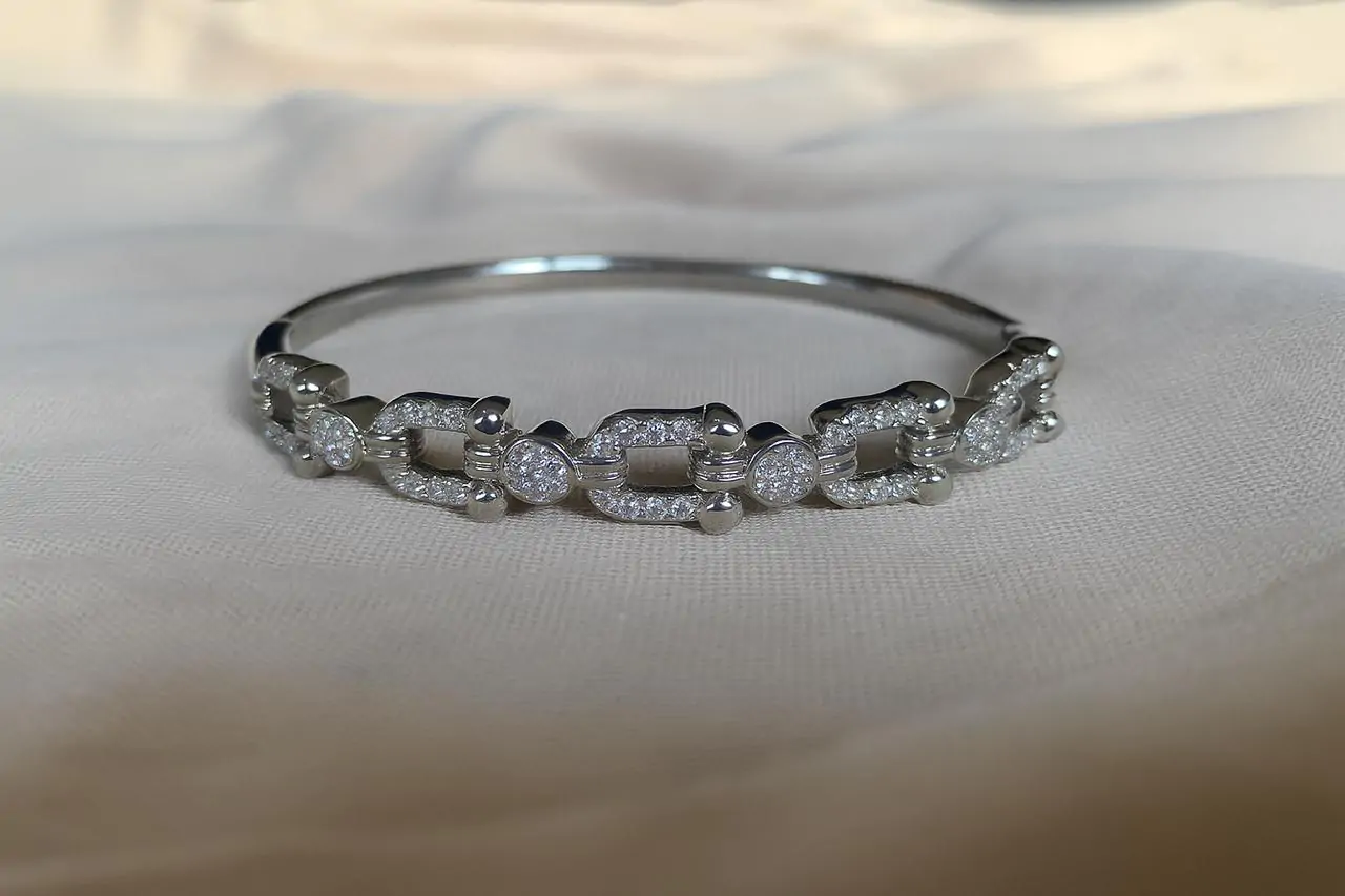 Ka`llos by Woodenza Entwined Bangle