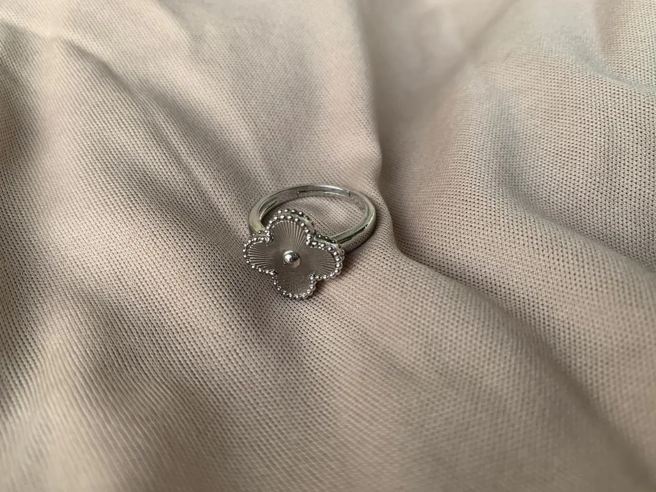 Kallos By Woodenza Clover Ring