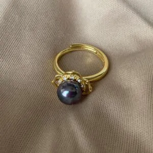 Kallos By Woodenza Pearl Ring - Image 2