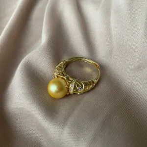 Kallos By Woodenza Pearl Ring - Image 2