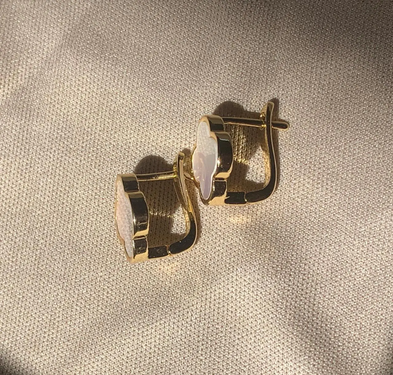 Kallos By Woodenza Clover Earrings - Image 4