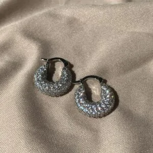 Kallos By Woodenza Hoop Earrings - Image 3