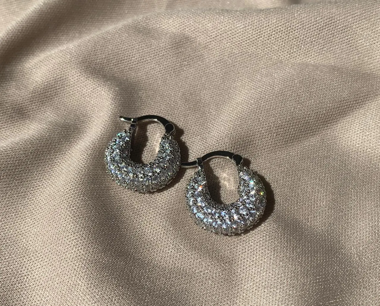 Kallos By Woodenza Hoop Earrings