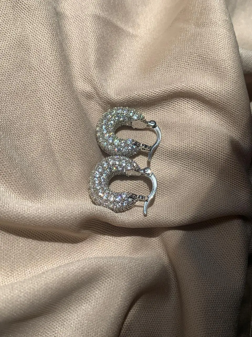 Kallos By Woodenza Hoop Earrings - Image 2