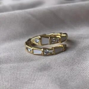 Kallos By Woodenza Serpentine Ring - Image 2