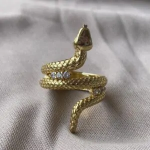 Kallos By Woodenza Serpentine Ring - Image 2