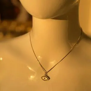 Kallos By Woodenza Evil Eye Charm Pendant - Image 2