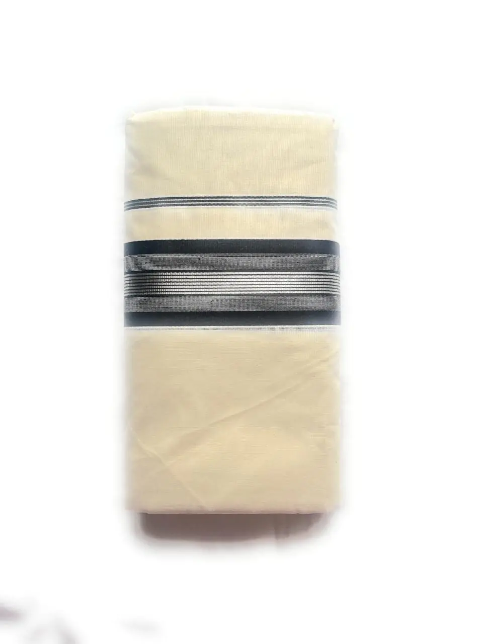 WOODLOOM HANDLOOM KASAVU DOUBLE DHOTI