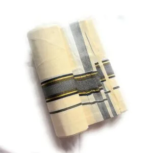 WOODLOOM HANDLOOM KASAVU DOUBLE DHOTI