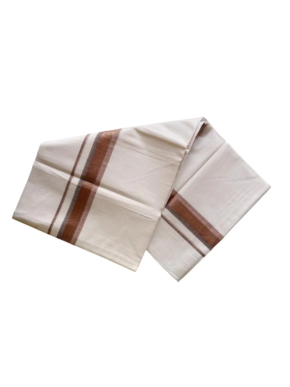 WOVEN KASAVU WOODLOOM DOUBLE DHOTI