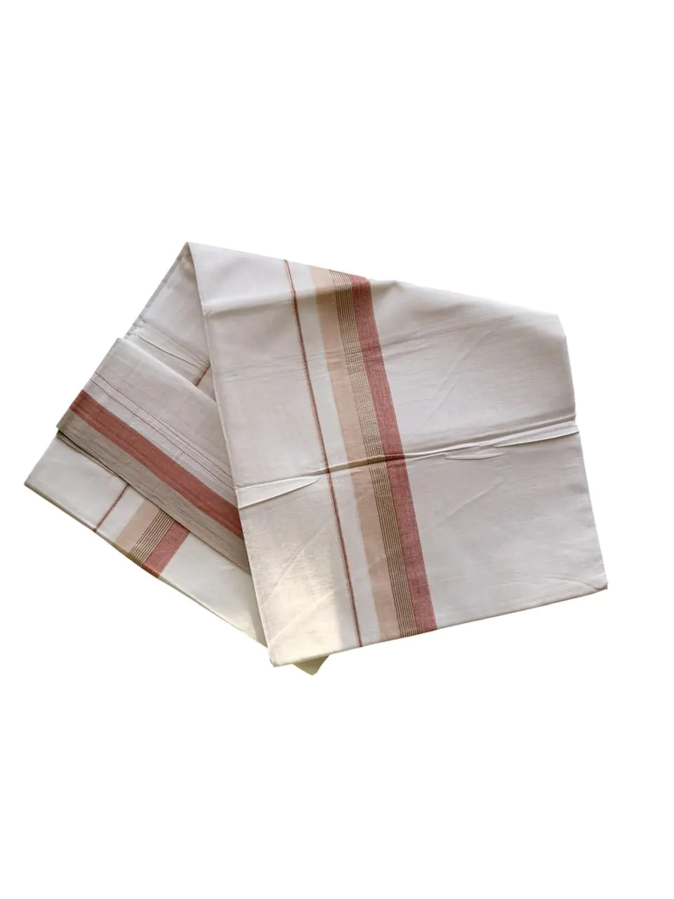 WOVEN KASAVU WOODLOOM DOUBLE DHOTI